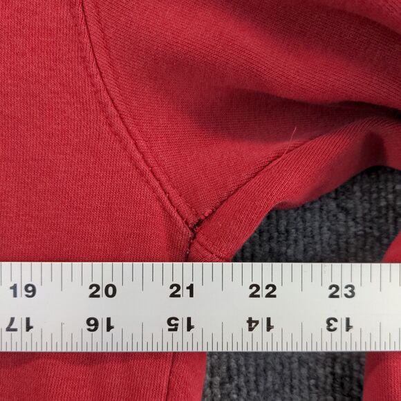 Stadium Athletics Indiana Hoosiers Drawstring Hoodie Sweatshirt Mens Medium Red - Picture 15 of 15
